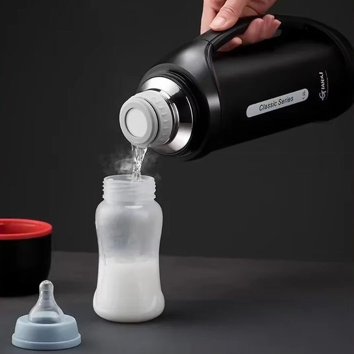 1,2L Stor Kapacitet Kedel – Udendørs Camping Termos, Rejse Kaffe Termos, Transportabel Vakuum Kop - FoxBox