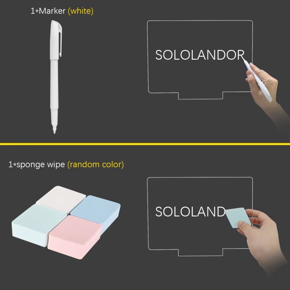 3D LED Natlampe med 7 eller 16 Farver og Fjernbetjening - FoxBox