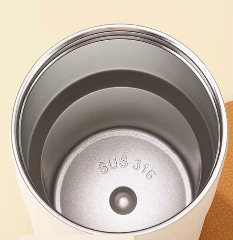50ML Smart Rejse Kaffe Krus – LED Temperatur Display, Termoskrus i Rustfrit Stål, Isoleret Termoflaske, Bærbar Vakuumflaske - FoxBox