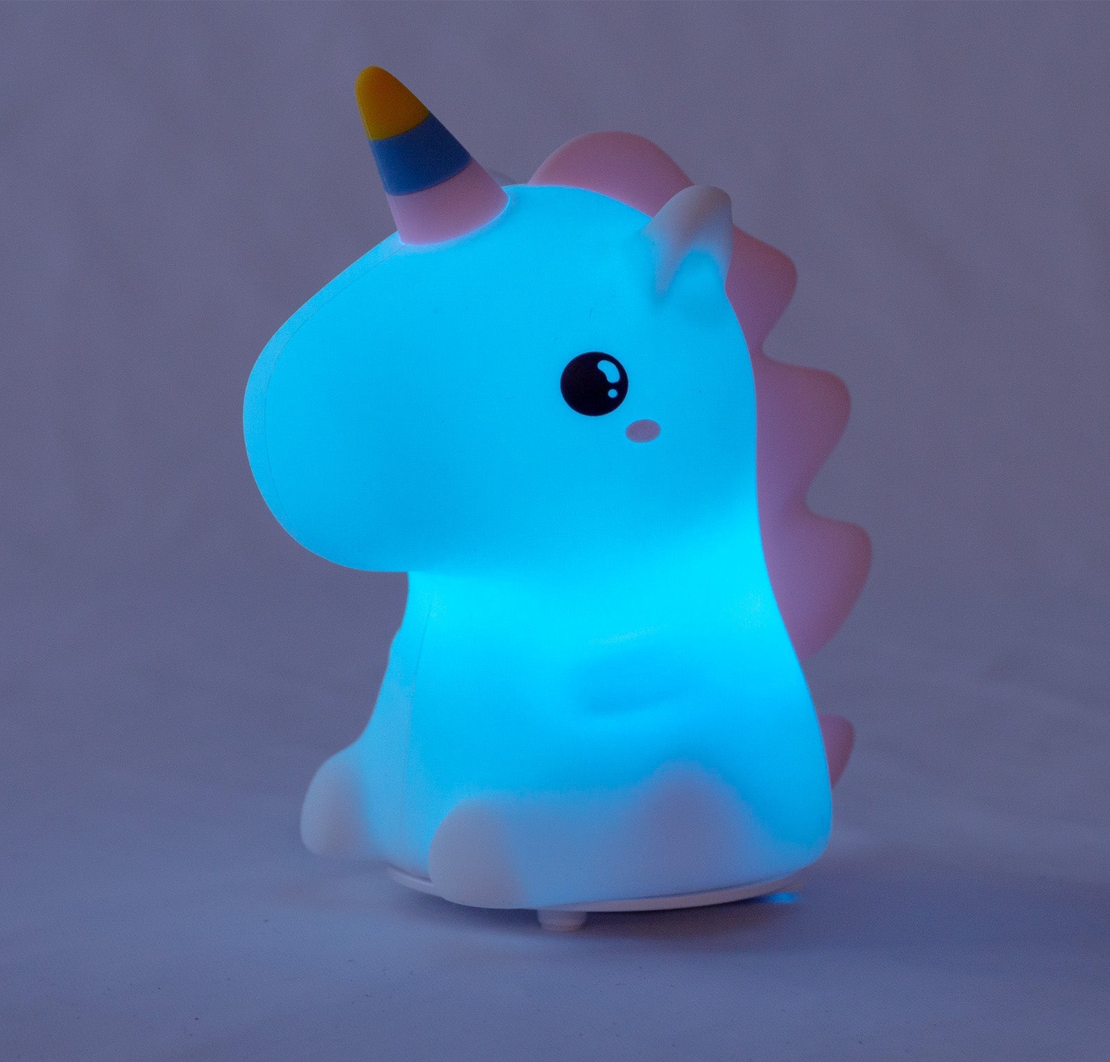 Enhjørning LED Natlampe – Sødt Design til Børneværelset - FoxBox
