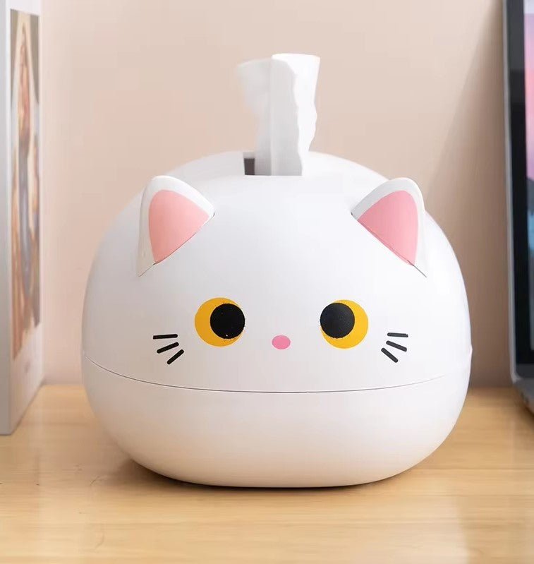 Kawaii Kat Servietboks - Elegant og Praktisk Tilbehør til Dit Hjem - FoxBox