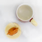 Kawaii Kop - Sød Bjørneformet Keramikkrus med Låg og Stor Kapacitet til Kaffe, Mælk og Drikkevarer med Sugerør - FoxBox