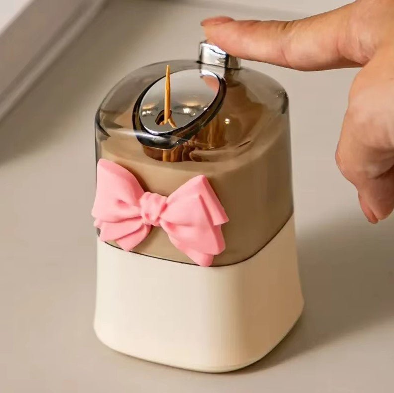 Kreativ Tandstikholder – Automatisk Pop - Up Design til Hjemmet - FoxBox