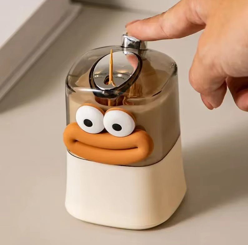 Kreativ Tandstikholder – Automatisk Pop - Up Design til Hjemmet - FoxBox