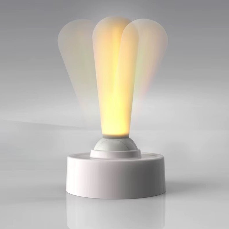 LED natlampe dekoration – perfekt gaveidé! Kreativ silikone væglampe med joystick - styring, 2 lysniveauer. Ideel som sove - eller sengebordslampe til hyggelig belysning - FoxBox