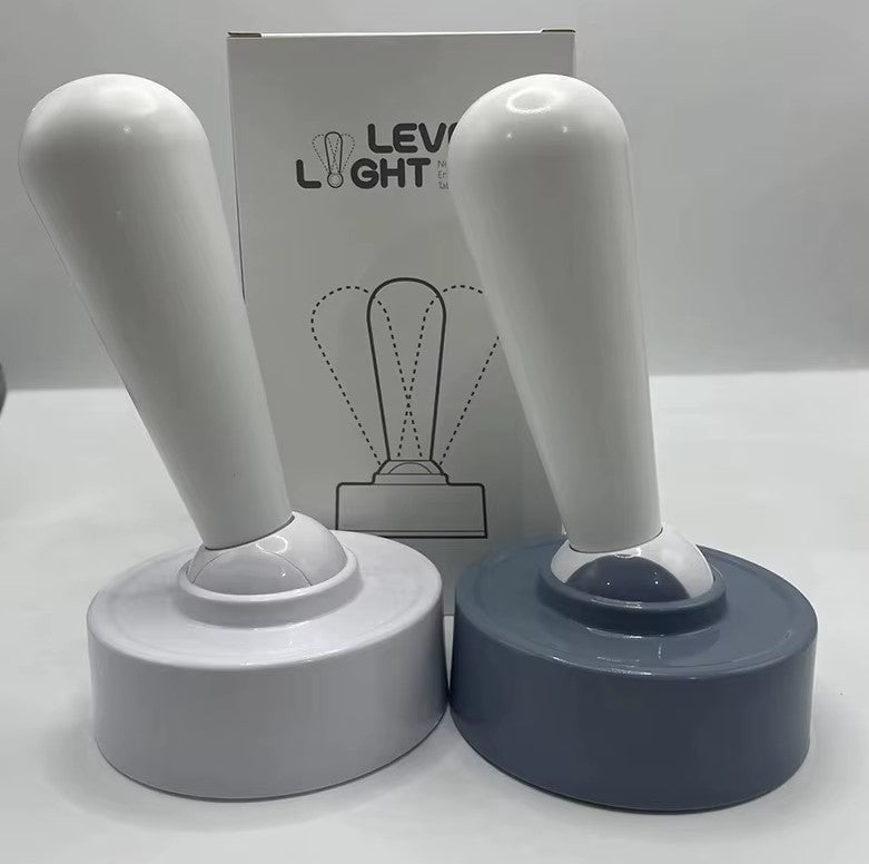 LED natlampe dekoration – perfekt gaveidé! Kreativ silikone væglampe med joystick - styring, 2 lysniveauer. Ideel som sove - eller sengebordslampe til hyggelig belysning - FoxBox