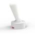 LED natlampe dekoration – perfekt gaveidé! Kreativ silikone væglampe med joystick - styring, 2 lysniveauer. Ideel som sove - eller sengebordslampe til hyggelig belysning - FoxBox