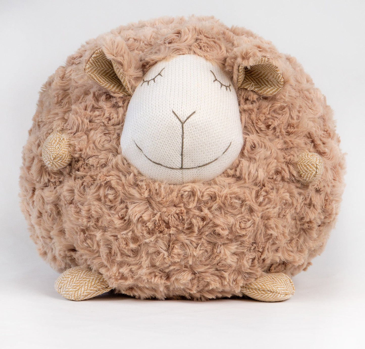 Lovely Soft Ball Sheep Plush Toys – Stuffed Lamb Dolls for Baby - FoxBox