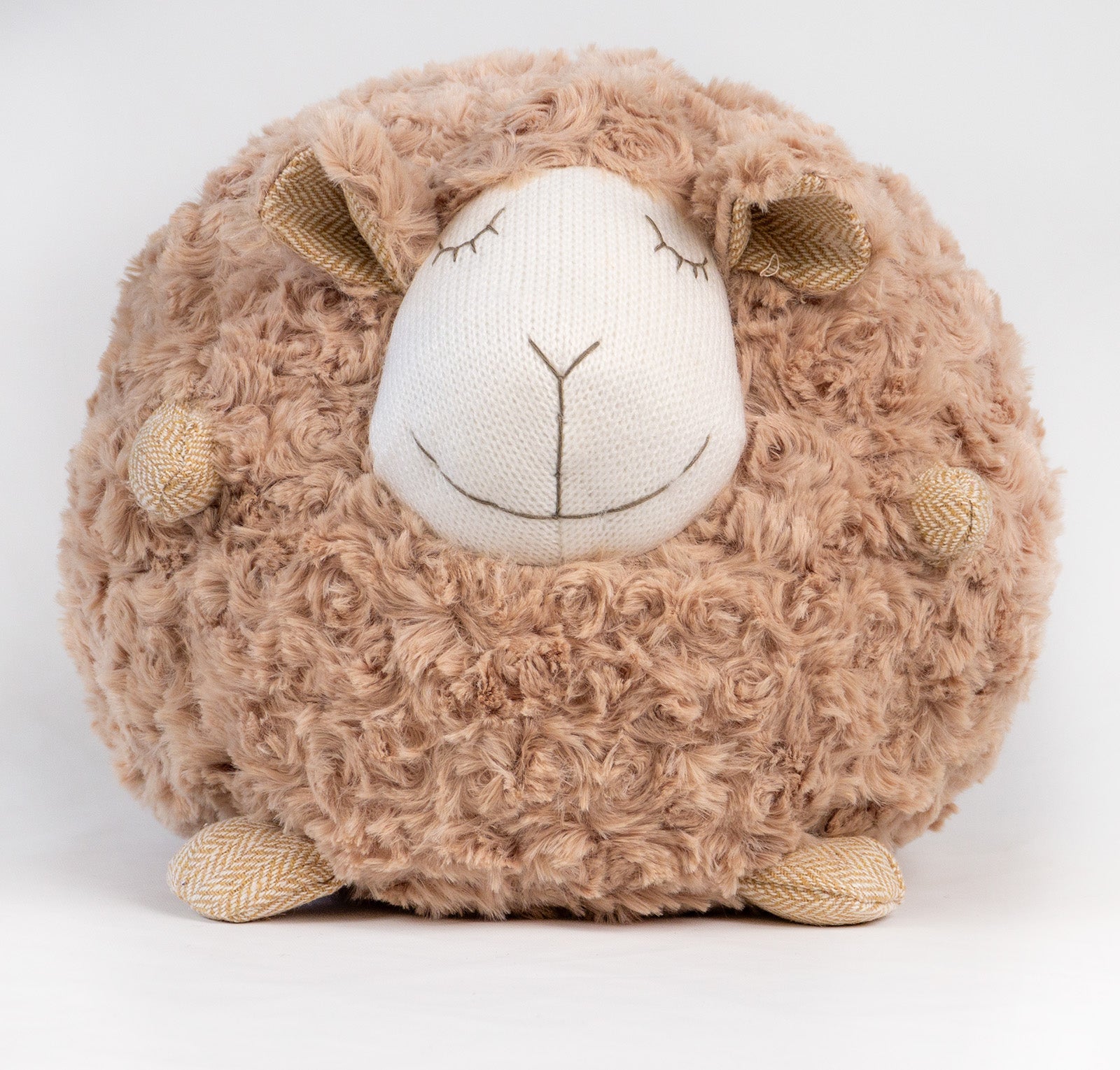 Lovely Soft Ball Sheep Plush Toys – Stuffed Lamb Dolls for Baby - FoxBox