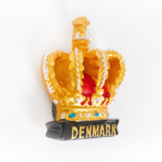 Magnet til Køleskab – Gave fra Danmark, Keramik, 5 - 6 cm - FoxBox