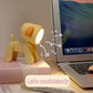 Mini natlampe USB genopladelig bordlampe Doggie - FoxBox