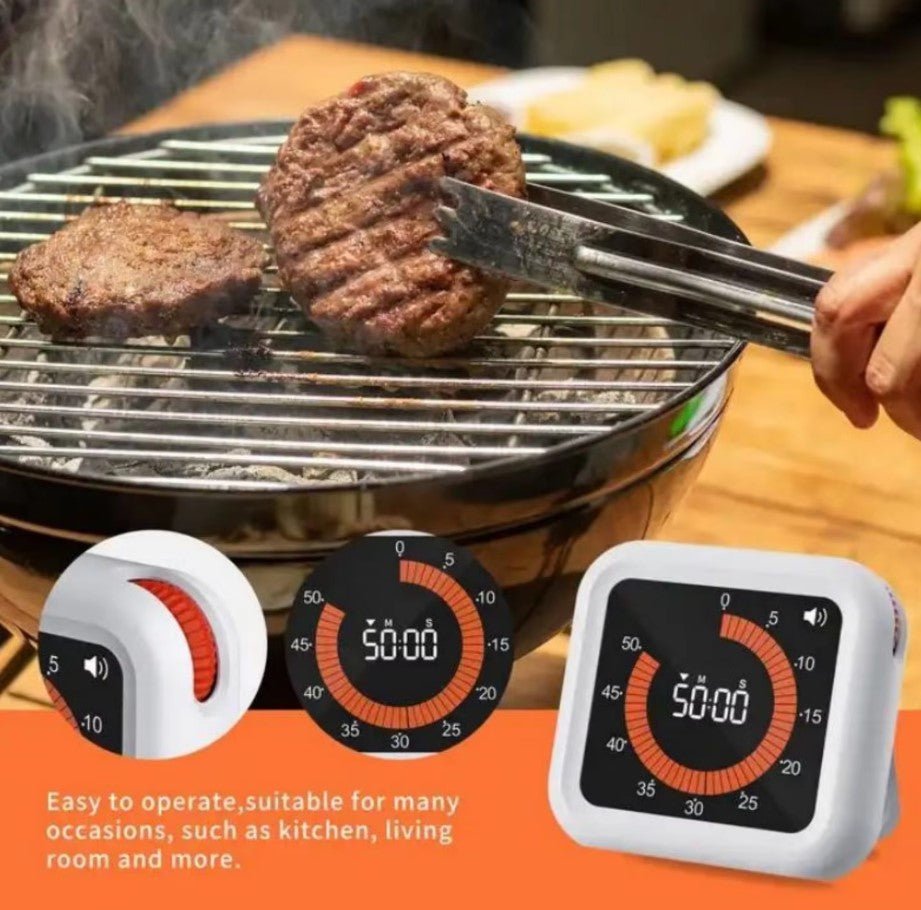 Ny Roterende Timer – Smart, Stille og Visuel Tidsmåler til Børn og Voksne - FoxBox