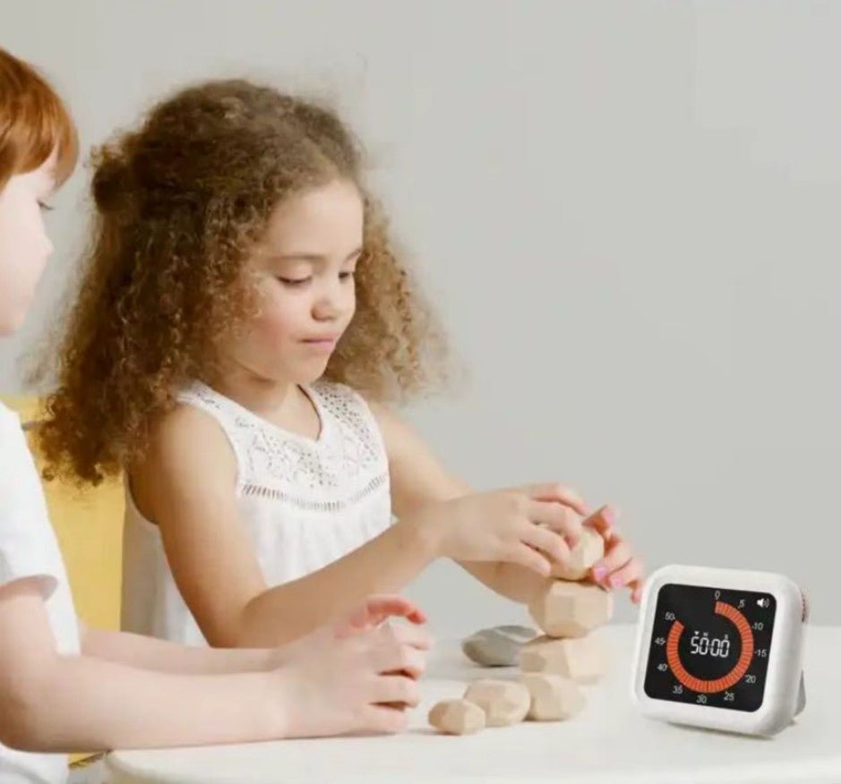 Ny Roterende Timer – Smart, Stille og Visuel Tidsmåler til Børn og Voksne - FoxBox