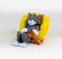 Sjove Tom & Jerry Figurer – Perfekt til Hjemme - og Bildekoration - FoxBox