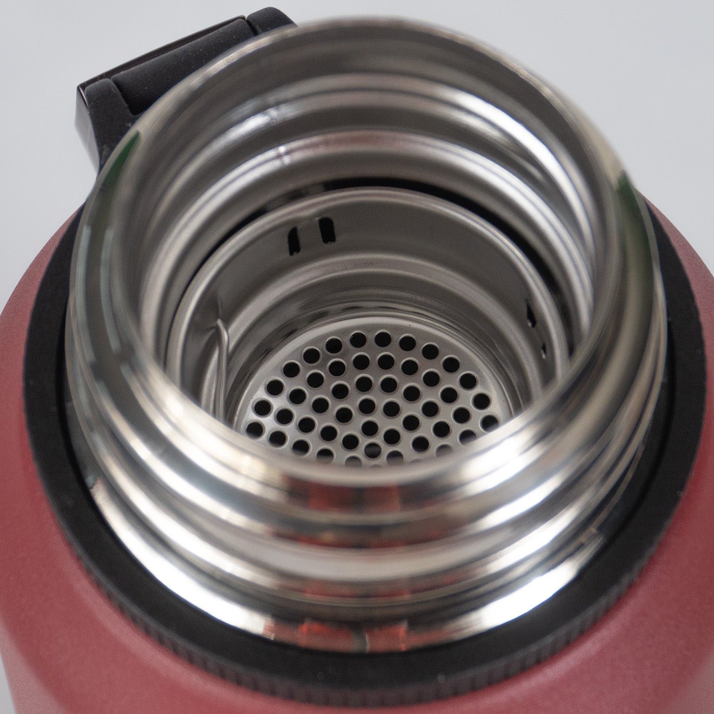 Stor Kapacitet 1000ml Kaffe Termos Vakuumflaske med Te Filter – Rejse Stainless Steel Vakuum Flaske, Holder Varme og Kulde (1L) - FoxBox