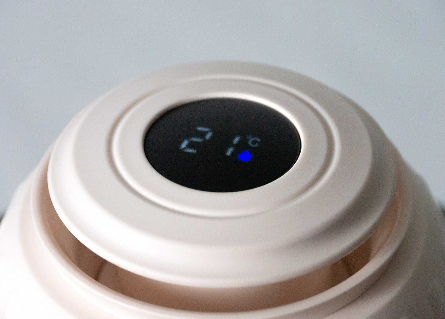 TEAHOO Kaffe Termosflaske med Temperaturdisplay, 316 Rustfrit Stål, Vakuum Termoflaske til Kaffe og Te med Stor Filter, 1200ml - FoxBox
