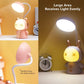 Tegneserie skrivebordslampe - energibesparende læselampe USB - opladning sovenatlampe LED Bordlampe til børn - Gave - FoxBox