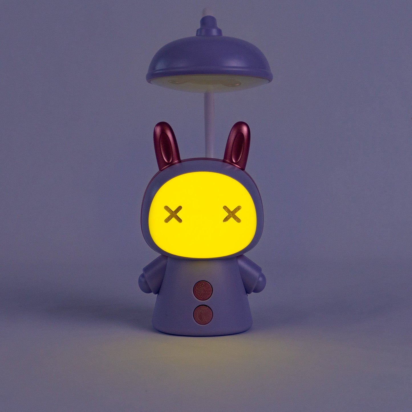 Tegneserie skrivebordslampe - energibesparende læselampe USB - opladning sovenatlampe LED Bordlampe til børn - Gave - FoxBox