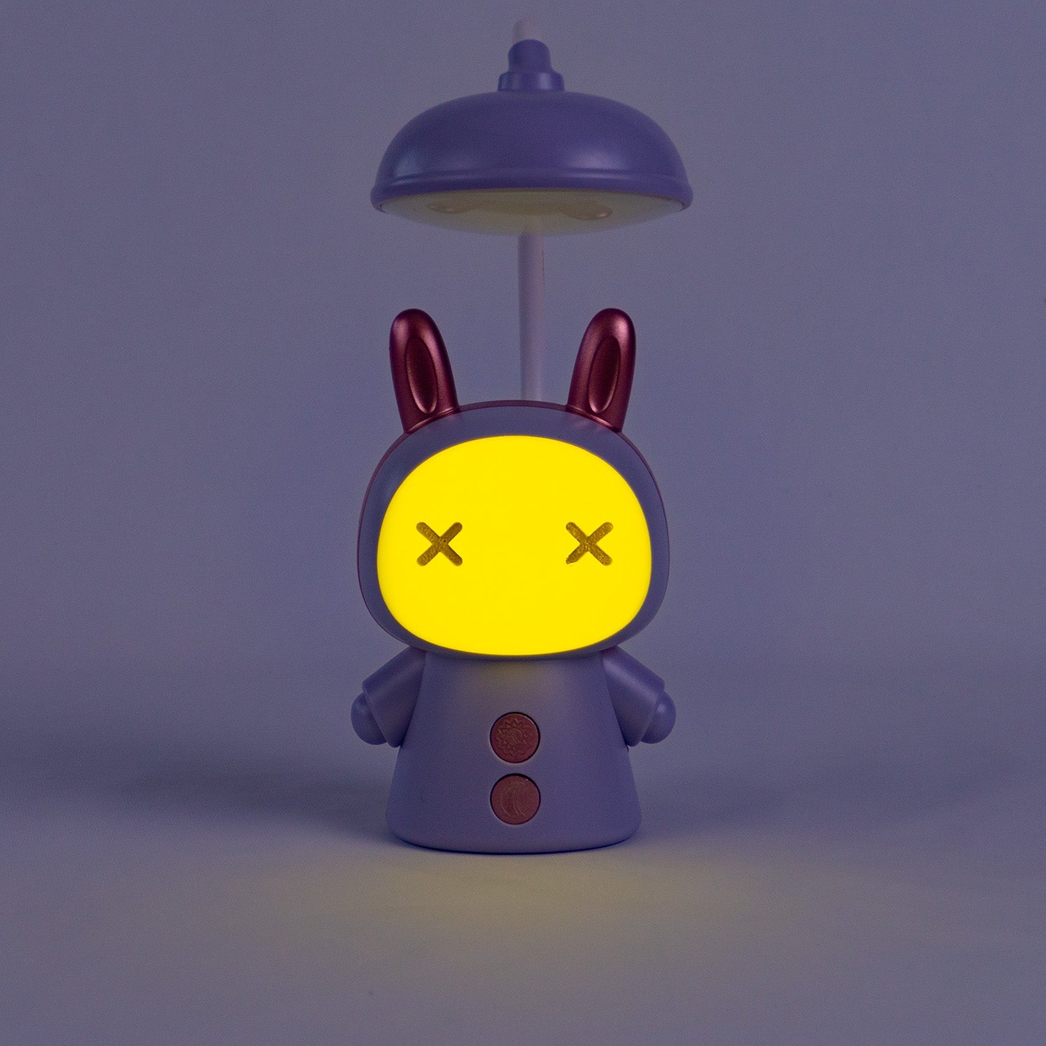 Tegneserie skrivebordslampe - energibesparende læselampe USB - opladning sovenatlampe LED Bordlampe til børn - Gave - FoxBox