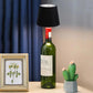 Trådløs Bordlampe til Flasker – Touch Control med 3 Farver og Trinløs Dæmpning - FoxBox